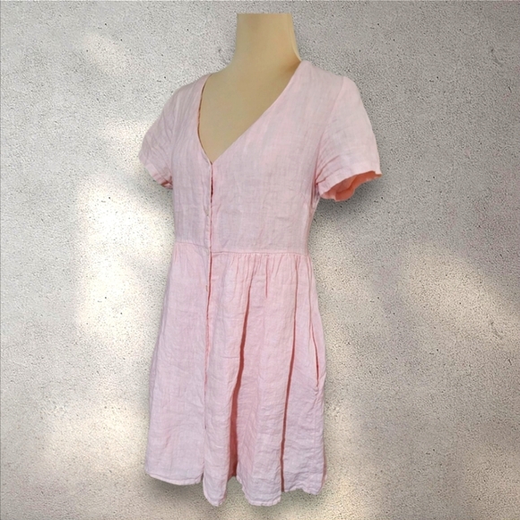 PTP 19” - Jillian Harris x PRIV, Linen Blend Beach Dress - Picture 4 of 8